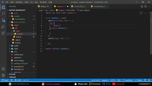#10 Next APIs CRUD Operation | Create Read Update Delete operations | Learn Nextjs Basic to Advance смотреть онлайн