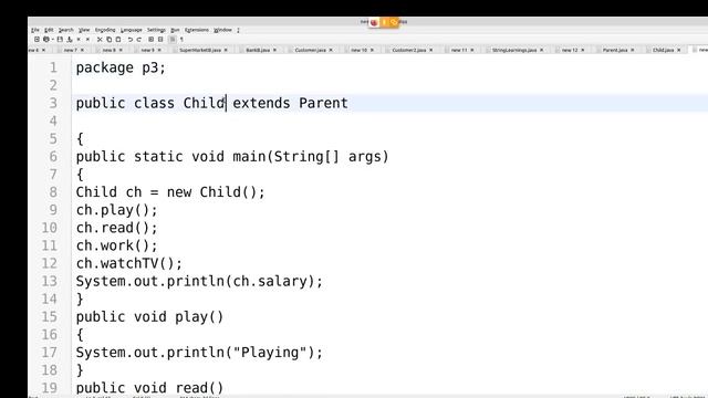 Java in Tamil - Inheritance Introduction - Muthuramalingam - Payilagam смотреть онлайн