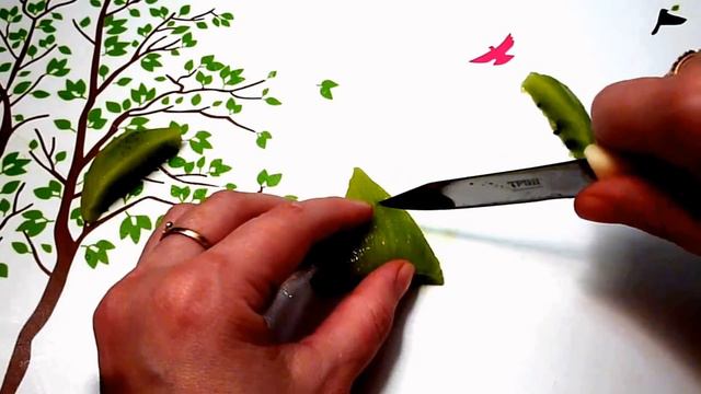 3 DELICIOUS LIFE HACKS FRUIT GARNISH - GRAPES FLOWER & CHRISTMAS TREE KIWI CANAPE смотреть онлайн