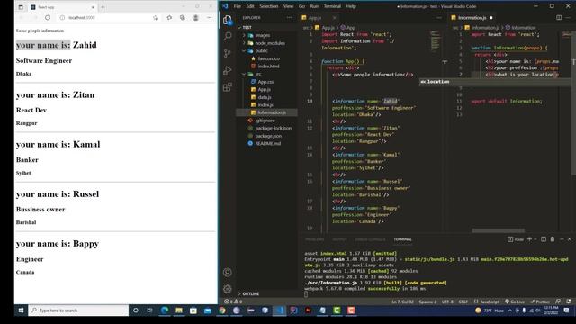react props and map смотреть онлайн
