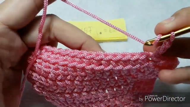 กระเป๋าโครเชต์จากเชือกร่ม : Easy crochet bag EP.1 смотреть онлайн