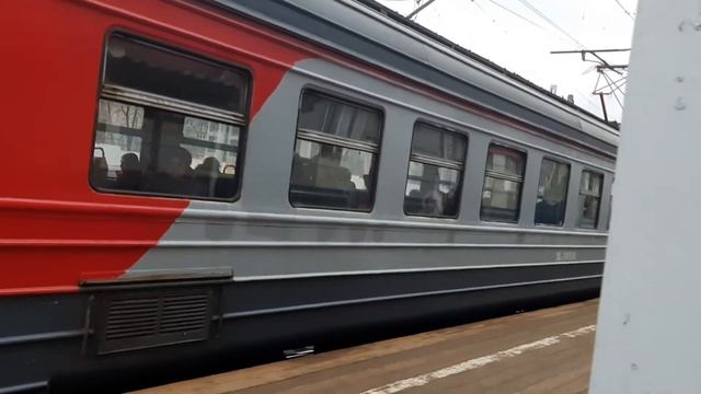 На эд4-0005 до подольска в моторном вагоне часть 2
