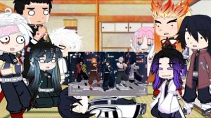 || Hashira's reaction to Tanjiro and his friends/Реакция Хашира на Танжиро и его друзей [7:?]?||