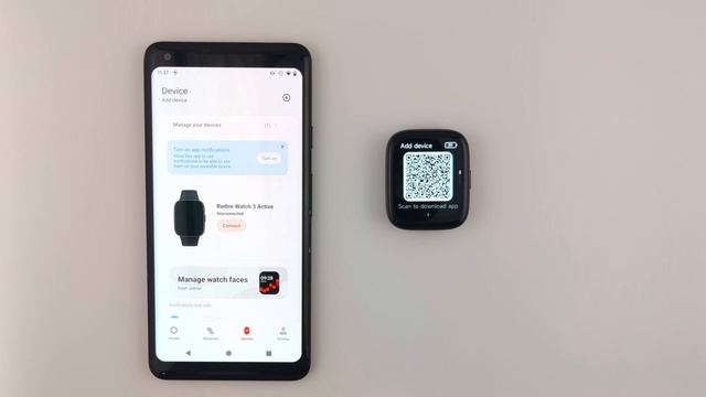 Redmi Watch 3 Active Setup on Android смотреть онлайн