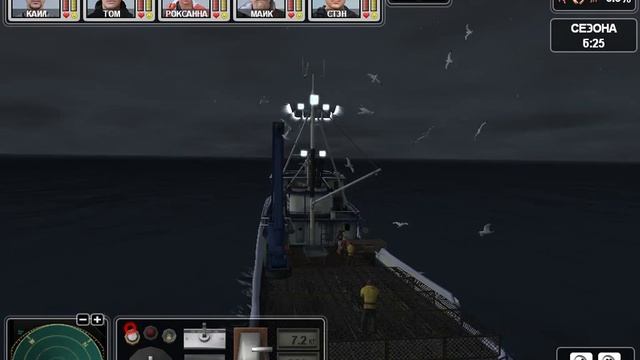 Deadliest Catch: Alaskan Storm ● Ловля крабов: ставим ловушки ● #1 смотреть онлайн