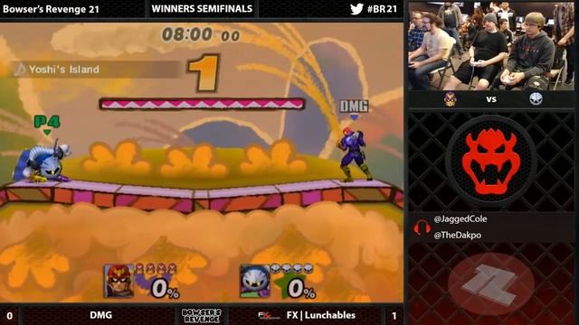 BR 21 - FX | Lunchables (MK) vs DMG (C Falcon) Winners - PM смотреть онлайн
