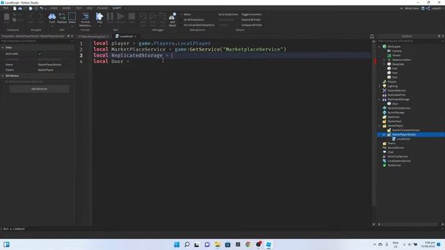How to make a VIP Only Door in Roblox Studio смотреть онлайн