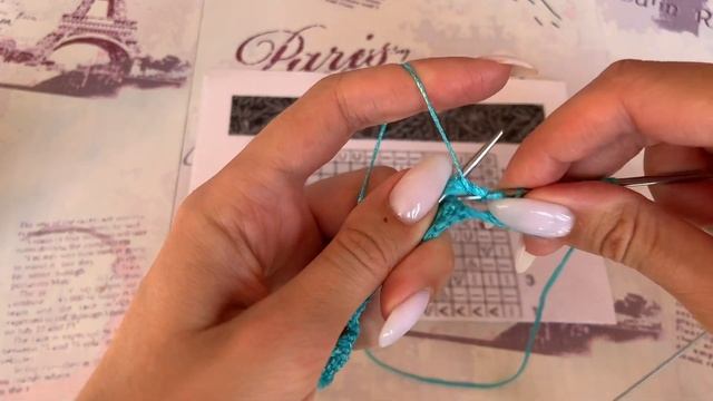 Ажурный узор спицами | Разбор схемы для вязания смотреть онлайн