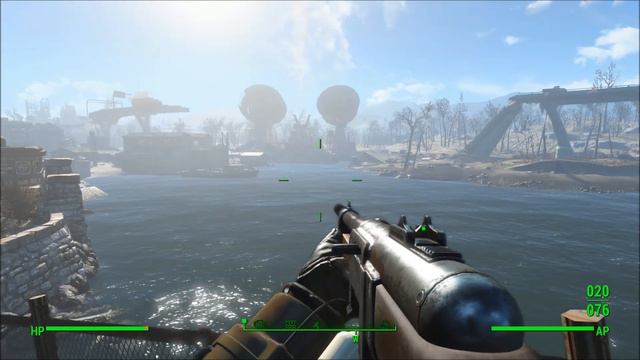 Fallout 4 UFO crash must see!!! HD смотреть онлайн