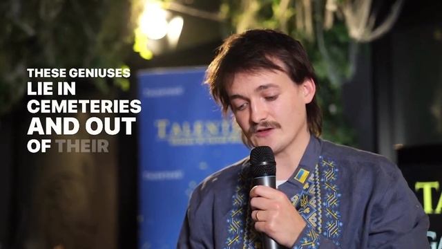 Джек Глисон, звезда "Игры Престолов" в вышиванке прочел стихотворение украинского поэта смотреть онлайн