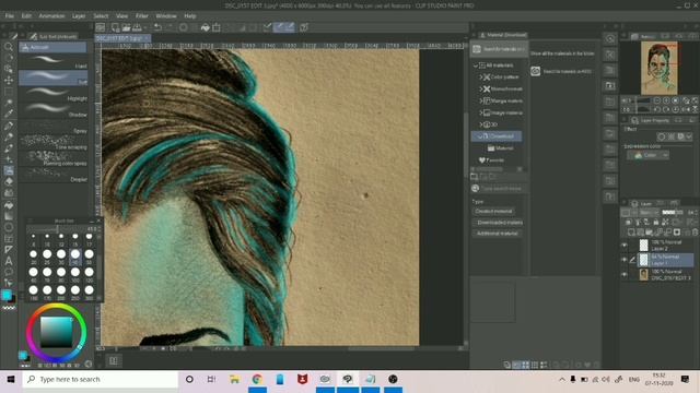 How to add glow effect on your pencil sketch смотреть онлайн