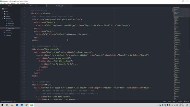 Php Admin Panel D2 htaccess Dosyasının oluşturulması , URL yönlendirme ve html menünün oluşturulmas смотреть онлайн