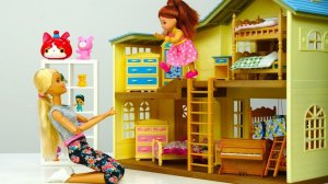 Штеффи и Челси - НОЧЬ в магазине игрушек! Куклы Барби мультики для девочек