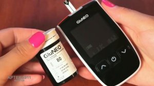 Система для самостоятельного контроля уровня глюкозы в крови GluNeo