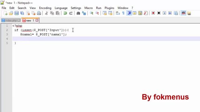 lanjutanmembuat form input dengan php dan php part 10 смотреть онлайн