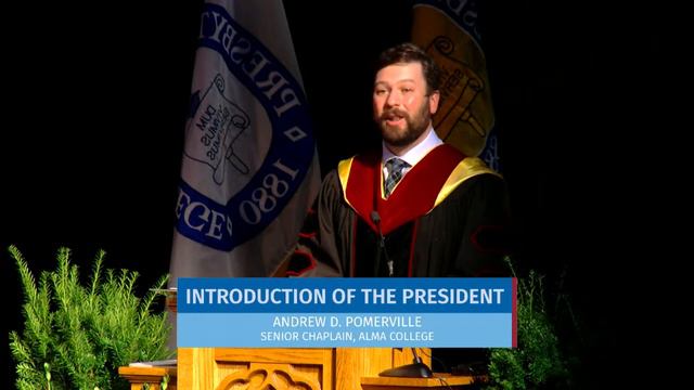2021 Presbyterian College Inauguration of President Matt vandenBerg смотреть онлайн