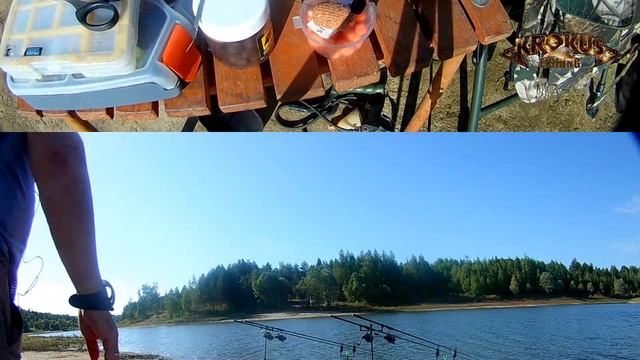 Карповая рыбалка на реке Мечек. Часть 1 смотреть онлайн