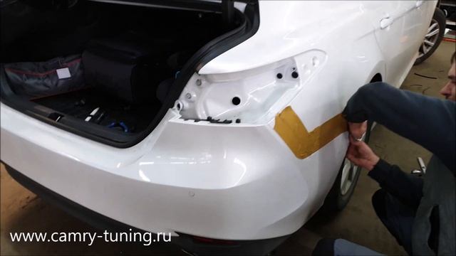 Задние светодиодные фонари и катафоты для Камри 70 - Автотехцентр Camry Tuning смотреть онлайн