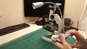 Оптический контроль при заточке ножей. Микроскоп Микромед С-12 и доработки