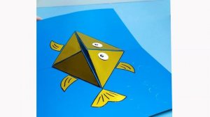 ОТКРЫТКА на ДЕНЬ РЫБАКА! Как сделать Открытку на день рождение своими руками / ИдейкиЗаКопейки