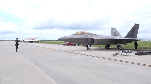 F-22 Raptor Launch: 2018 Air Power Over Hampton Roads (Sunday) смотреть онлайн