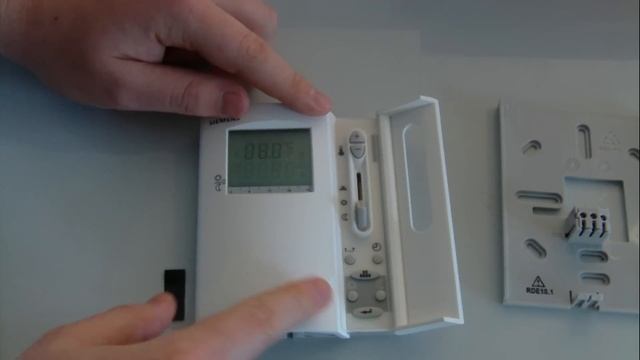 Siemens RDE10.1 -Beállítás смотреть онлайн