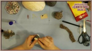 Мастер-класс "Воробушек из ниток"