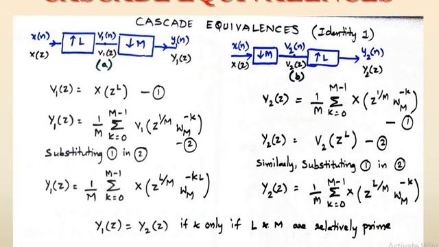 Multirate DSP- Cascade Equivalences- Lecture 5 смотреть онлайн