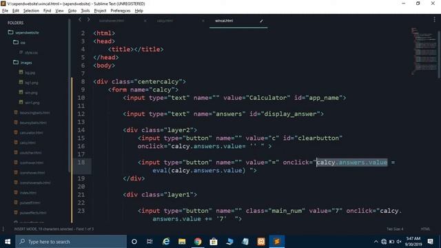 Build Windows 10 Calculator in JavaScript смотреть онлайн