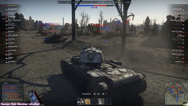 War Thunder: Stomping Out T-34s (KV-1 ZiS-5) смотреть онлайн