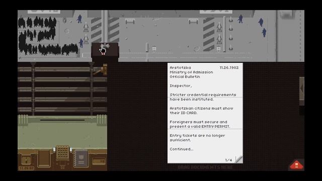 Papers Please - Part 01 смотреть онлайн