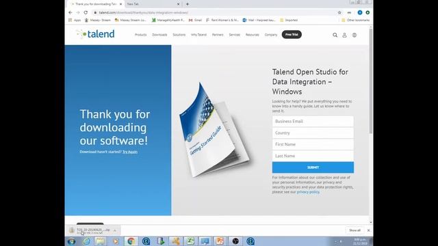 07 Downloading Talend Open Studio for Data Integration смотреть онлайн