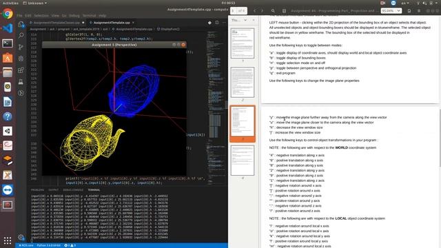 opengl object selection and projection смотреть онлайн