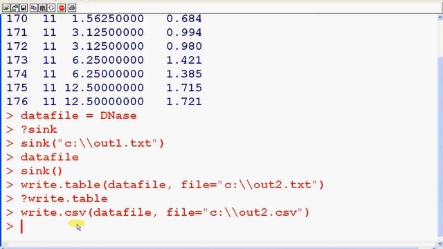 Statistics with R (part 5: external files tutorial) смотреть онлайн
