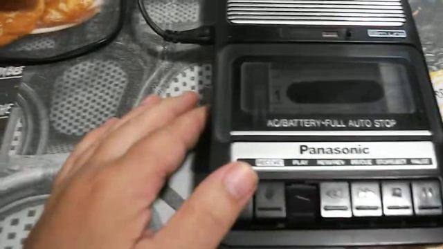Panasonic RQ-2102 Slimline Portable Audio Cassette Player Recorder test смотреть онлайн