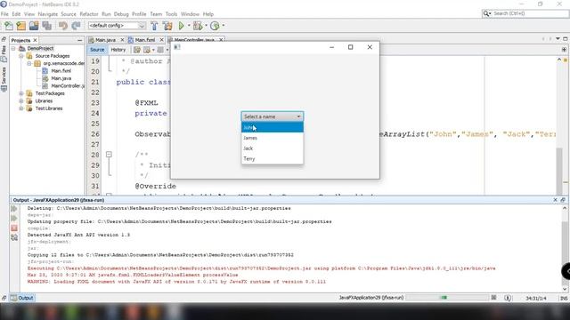 JavaFX Tutorial for Beginners 12 - How to use ComboBox in JavaFX смотреть онлайн