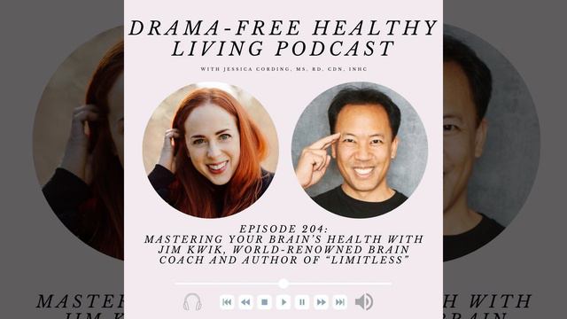 Episode 204: Mastering Your Brain’s Health With Jim Kwik, World-renowned Brain Coach and... смотреть онлайн