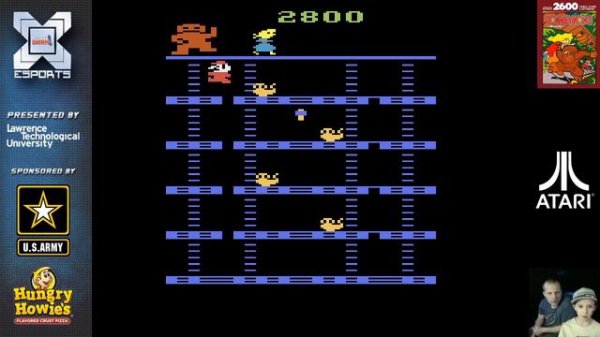 Atari 2600 Donkey Kong | 4/25/20 | STATE CHAMPS! eSports