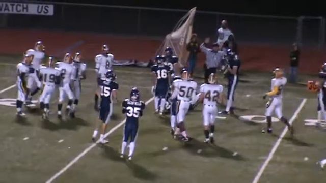 Stevenson RB VaNesse Vaughn 25 yard run vs. Grosse Pte. North смотреть онлайн