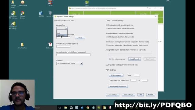 Importing Bank Statements into QuickBooks using PDF Bank Statements or CSV files смотреть онлайн