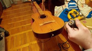 ремонт гитары деко лопнуло