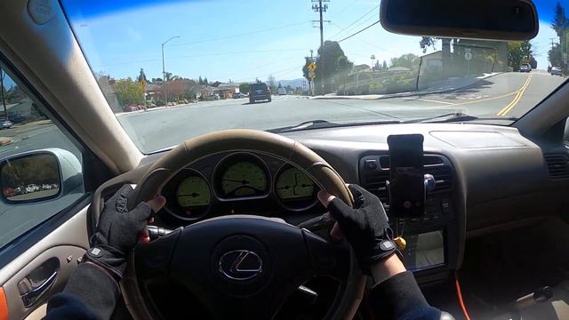 2002 Lexus GS 300 POV Driving смотреть онлайн