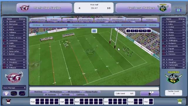 RUGBY LEAGUE TEAM MANAGER 2015 | CANBERRA RAIDERS | EPISODE 7 смотреть онлайн