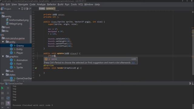 Java 2D Game Programming Episode 21 - Enemy Class смотреть онлайн