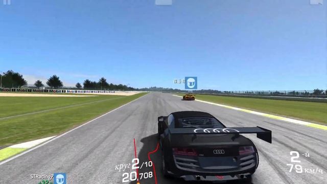 Real Racing 3 |AUDI R8 LMS ULTRA| /race/ Тестовая трасса PORSCHE смотреть онлайн