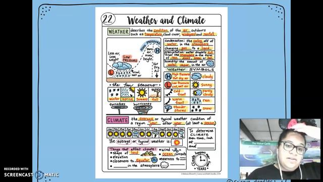 Climate Doodle Worksheet! 🌪🌊🌀☔️⚡️⛅️☀️⛈ смотреть онлайн