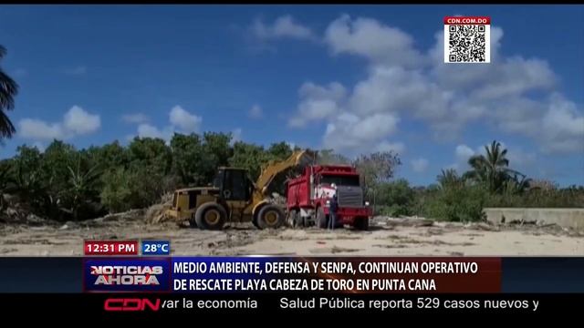 Continúa operativo de rescate de playa Cabeza de Toro en Punta Cana смотреть онлайн