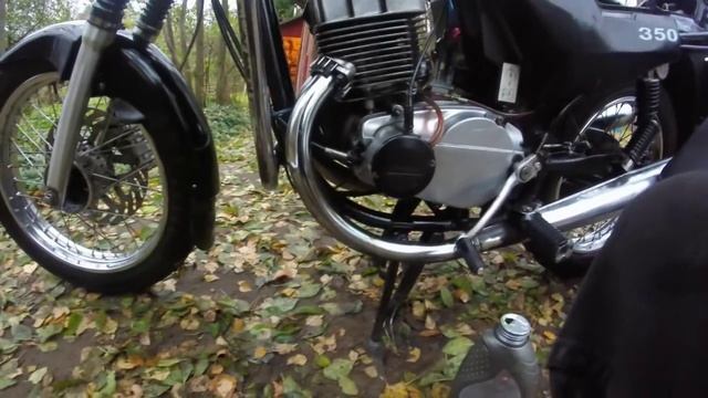Консервация мотоцикла Jawa 350/640 (2012 г.в.)