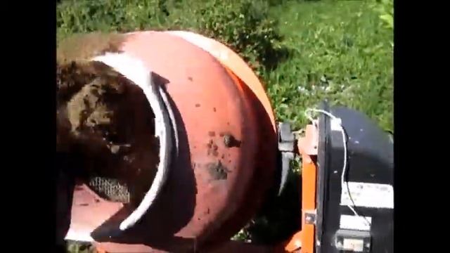 Сито для просеивания песка прямо в бетономешалке смотреть онлайн