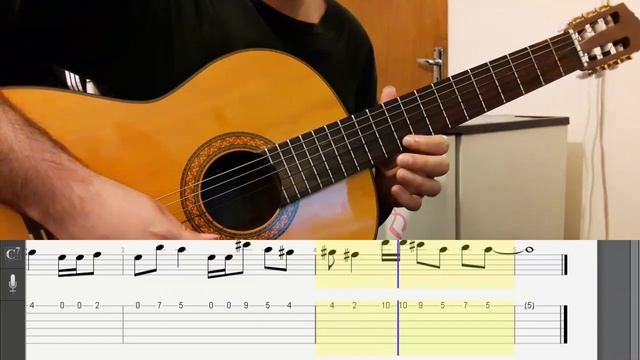 How To Play Happy Birthday On Guitar For Beginners(One String) смотреть онлайн